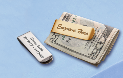 Engravable Money Clips