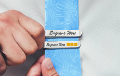 Engravable Tie Bars