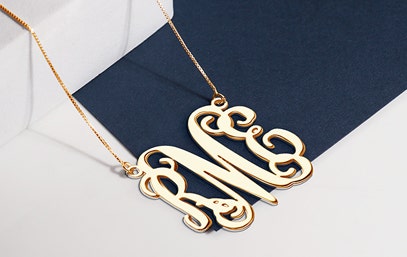 Monogram Pendants
