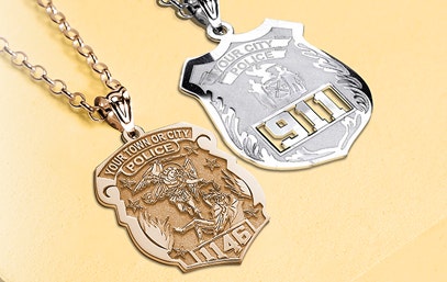 Police Badge Medals