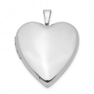 Sterling Silver Heart Locket - Linda